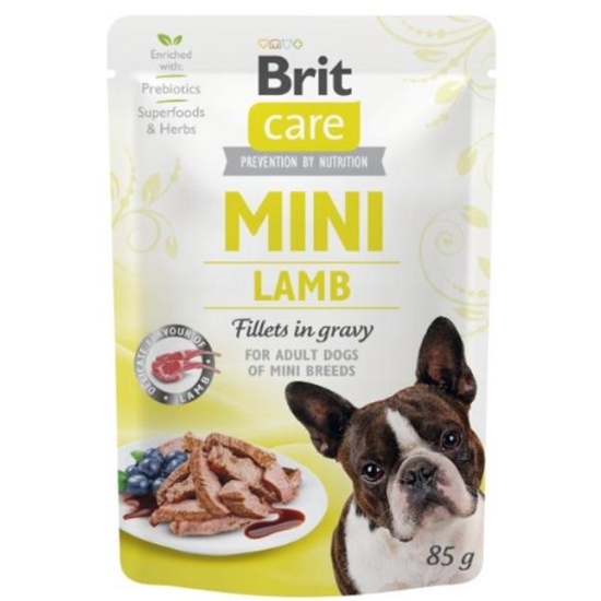 Picture of Brit Care Mini Lamb fillets in gravy 85gr